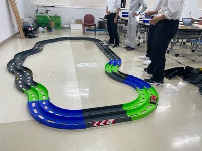 高大連携授業（物理応用）7回目　コース作成と試走2