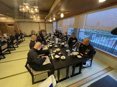 甲子園へ向けて出発　初日の様子2