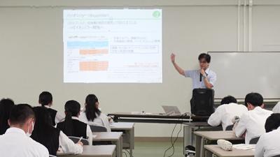 高大連携授業　講演「バイオ医薬品生産について」1