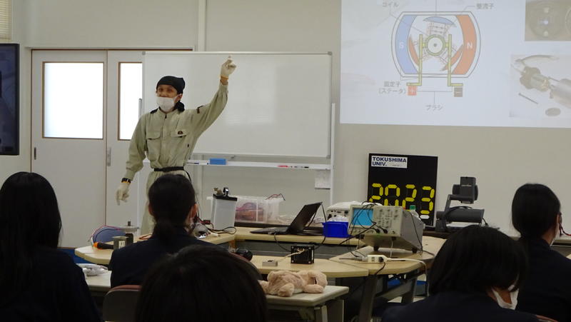 高大連携「理数探究（産業創造科）」「課題研究（電気情報システム科）」1