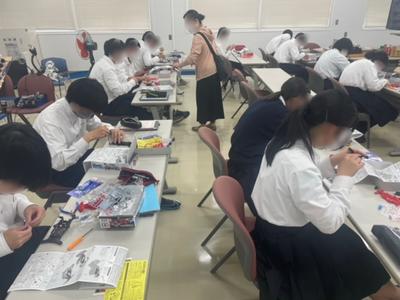 高大連携授業（物理応用）6回目を実施しました。1