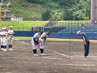 野球部　総合体育大会協賛南部ブロック大会