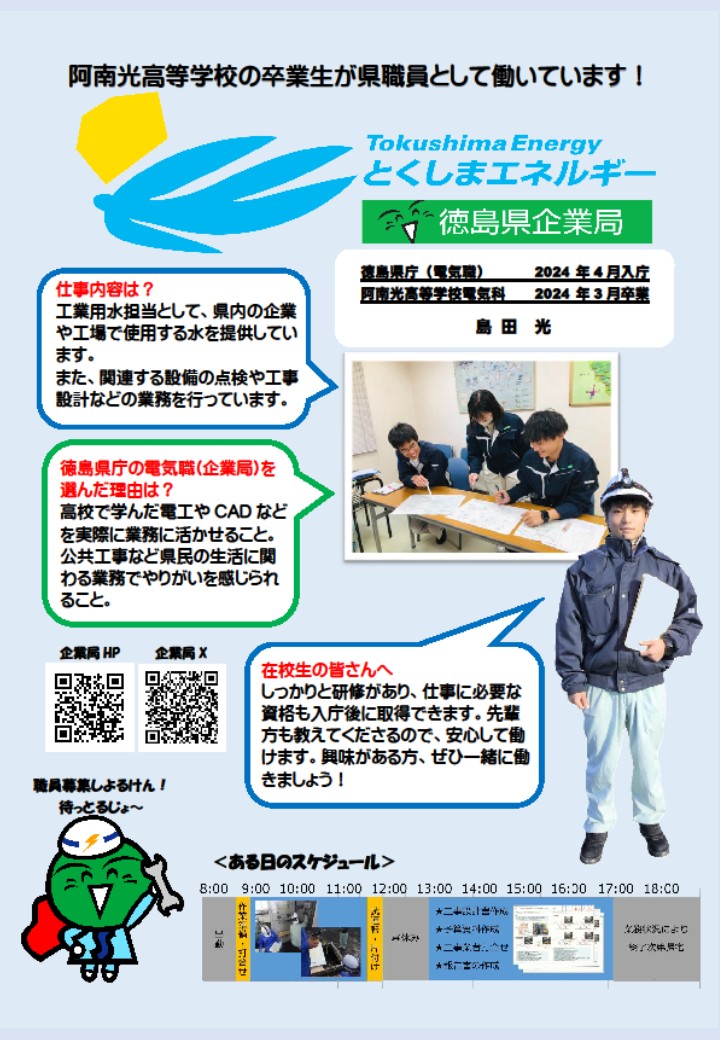 卒業生の声(企業局)